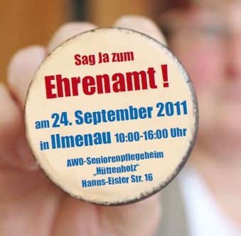 Sag Ja zum Ehrenamt! am 24.09.2011 in Ilmenau