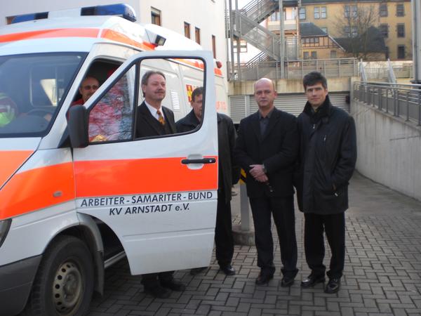 Andreas Schneider, Benno Kaufhold, Hans-J&uuml;rgen Behringer, Hans-Werner Eschrich und Per Baumgarten