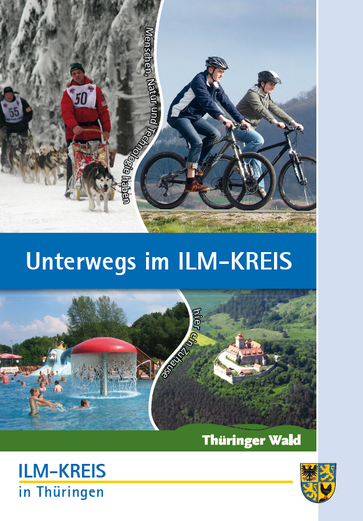 Titel der Brosch&uuml;re Unterwegs im Ilm-Kreis 