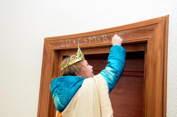 Segnung an der T&uuml;r