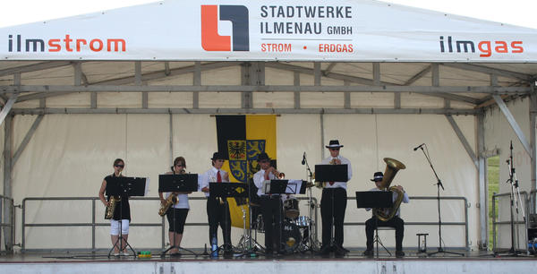 DaSwing-Band der Musikschule P&ouml;&szlig;neck