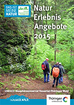 Brosch&uuml;re Natur - Erlebnis - Angebote 2015