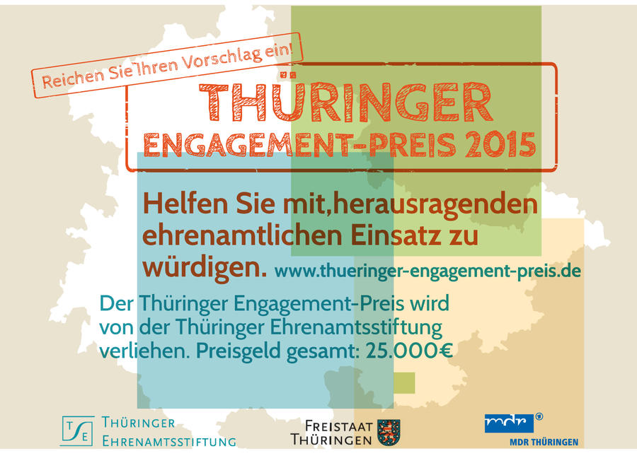 Th&uuml;ringer Engagement-Preis 2015