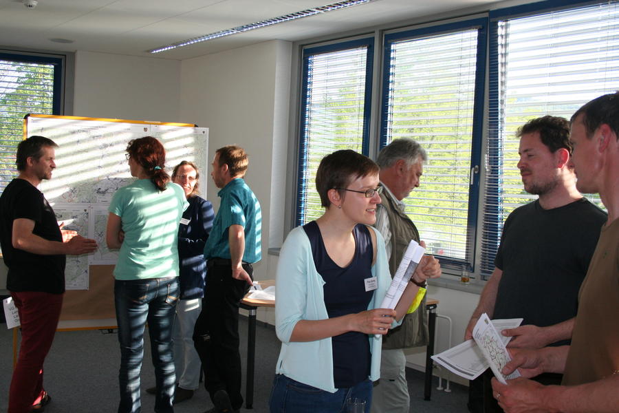 Diskussion zur Auftaktveranstaltung Radverkehrskonzept