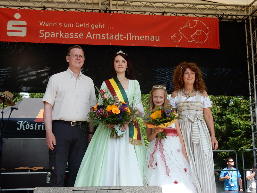 Kr&ouml;nung beim 17. Gipfeltreffen