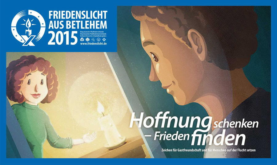 Friedenslicht aus Betlehem 2015