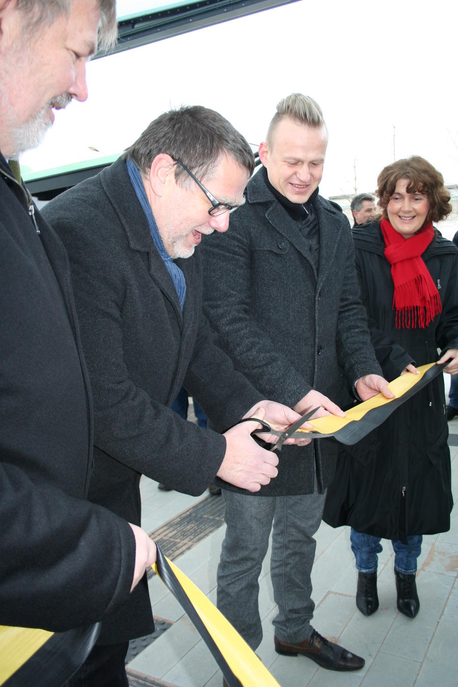 Er&ouml;ffnung Umsteigepunkt Erfurter Kreuz