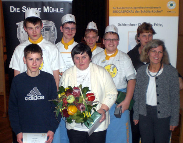 Teilnehmer vom Erdgaspokal-Landesfinale