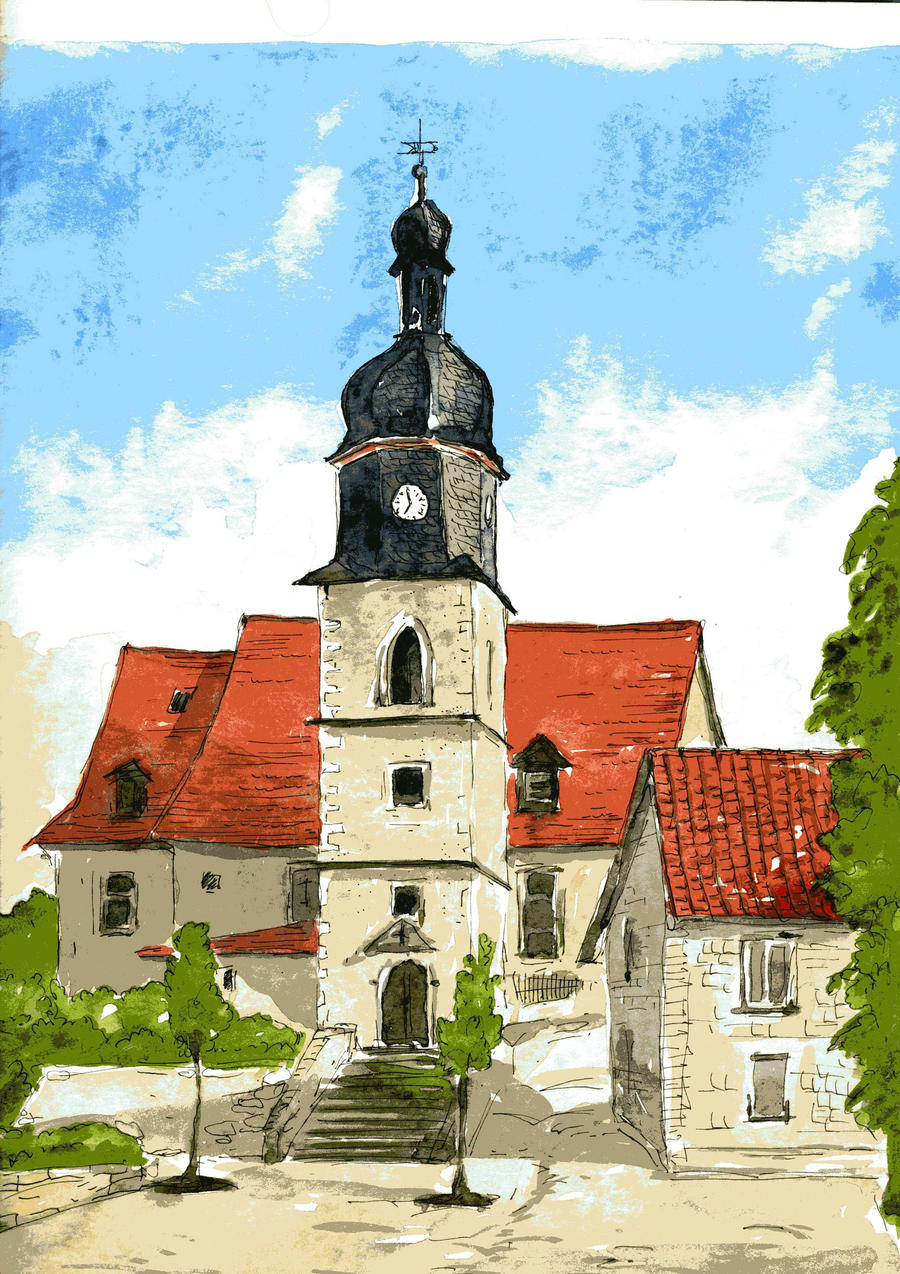 Antje Chudy: Dorfkirche Ilmenau-Roda