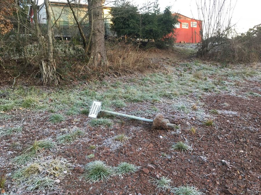 Vandalismus Pfaffenteiche