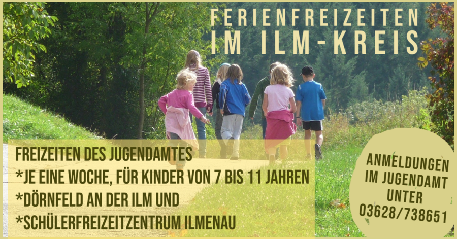 Ferienfreizeiten im Ilm-Kreis, Sommerferien 2020