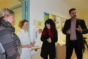 Bild vergr&ouml;&szlig;ern: Eleonore M&uuml;hlbauer, Dr. med. Christine Stapf, Petra Enders, Frank Spilling