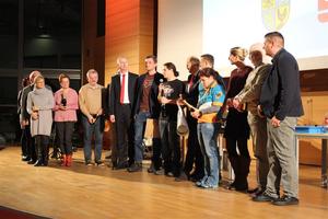 Bild vergr&ouml;&szlig;ern: 24 Vereine erhielten in der Adventskalender-Aktion der Sparkasse Arnstadt-Ilmenau Spenden f&uuml;r Projekte, die sie 2019 umsetzen wollen.