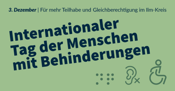 Bild vergr&ouml;&szlig;ern: Tag der Menschen mit Behinderungen