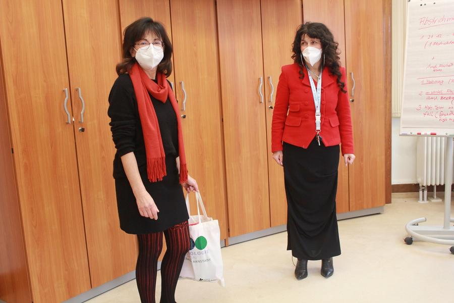 In diesem Jahr erhielt auch das Gesundheitsamt zu Neujahr eine St&auml;rkung f&uuml;r den Einsatz zur Pandemie &uuml;ber die Feiertage.