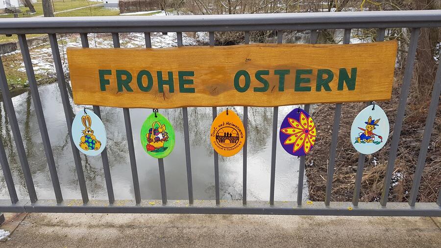 Ostergr&uuml;&szlig;e aus Dienstedt vom neu gegr&uuml;ndeten Dorfverein Dienstedt und Oester&ouml;da