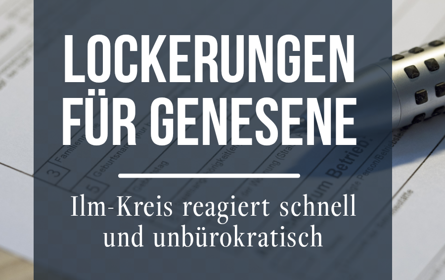 Landratsamt erstellt Genesenennachweis - schnell und unb&uuml;rokratisch