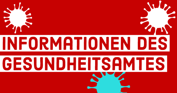 Informationen des Gesundheitsamtes