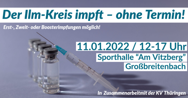 Bild vergrößern: Impfen Großbreitenbach