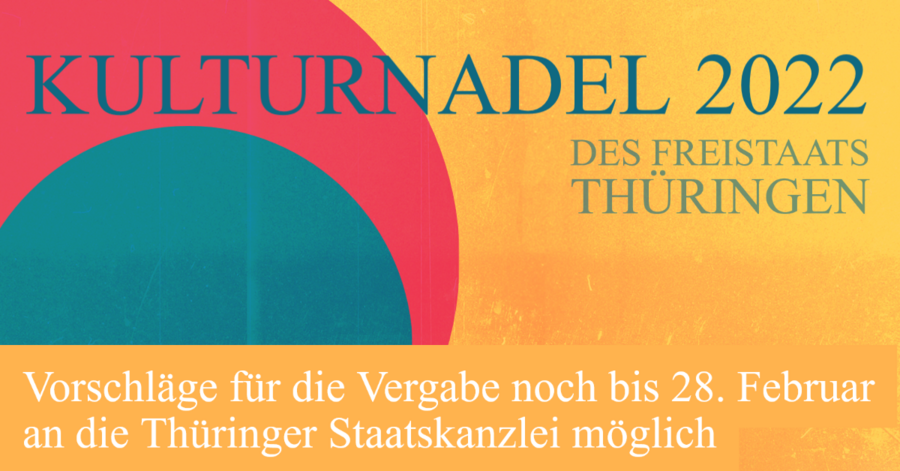 Kulturnadel des Freistaats Th&uuml;ringen