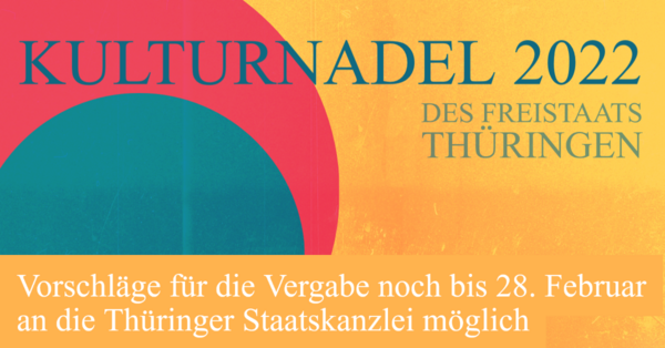 Bild vergr&ouml;&szlig;ern: Kulturnadel des Freistaats Th&uuml;ringen
