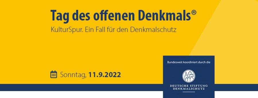 Tag des offenen Denkmals 2022
