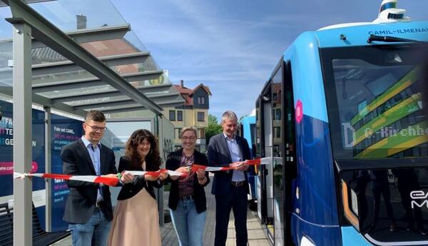 Bild vergr&ouml;&szlig;ern: Start Linienverkehr CAMIL