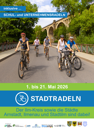 Bild vergr&ouml;&szlig;ern: Plakat Stadtradeln 2026