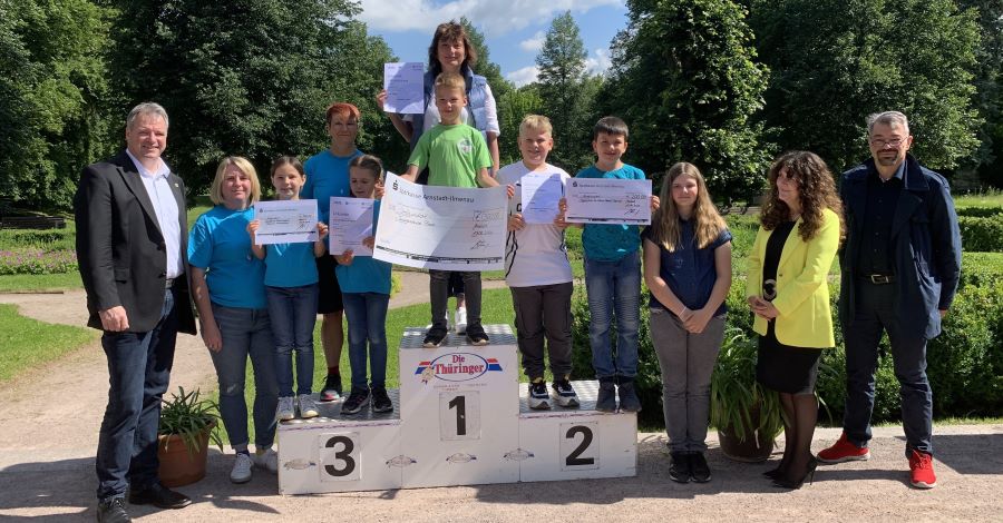 Preistr&auml;ger Schulradeln 2024
