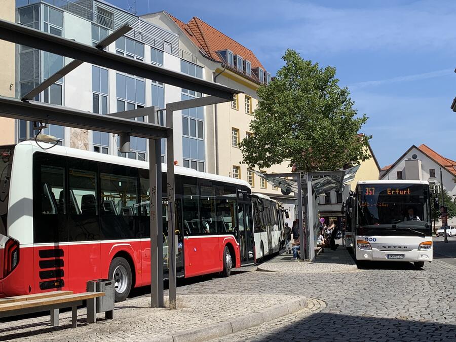 Bushaltestelle Arnstadt