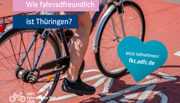 Bild vergr&ouml;&szlig;ern: Fahrradfreundlichkeit Th&uuml;ringen