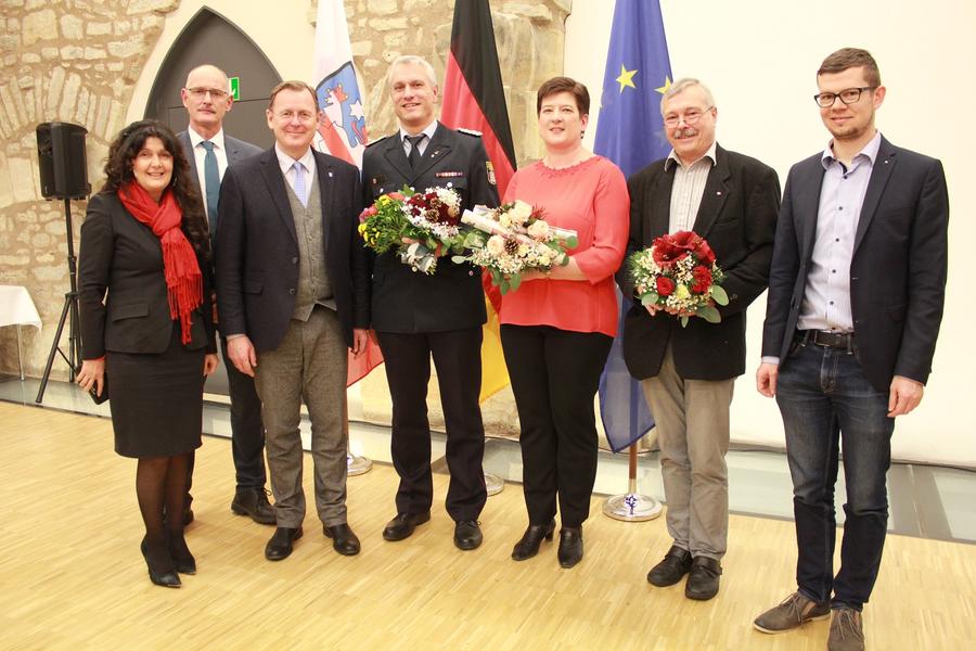 Petra Enders, J&ouml;rg Thamm, Bodo Ramelow, Michael Schwabe, Britt Mandler, Dr. Uwe Holzbecher, Daniel Schulthei&szlig;