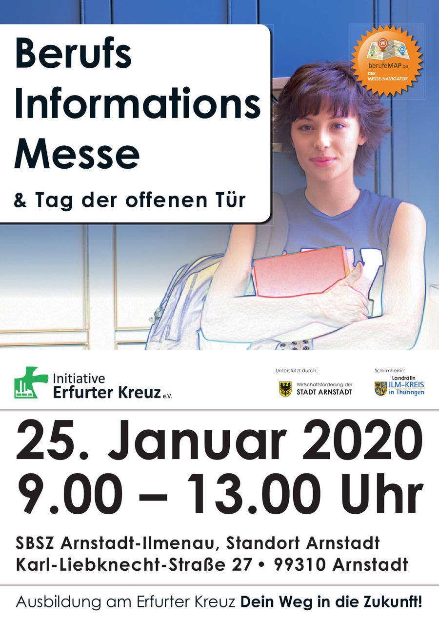 Plakat Berufsinformationsmesse und Tag der offenen T&uuml;r